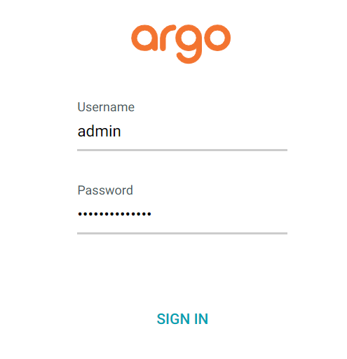 argo login